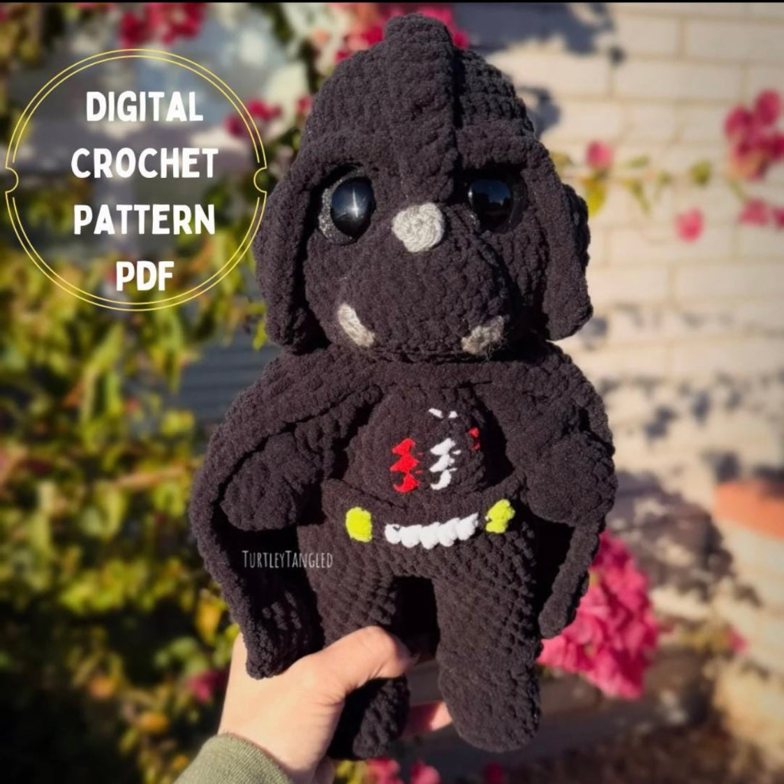 Dark lord digital crochet pattern